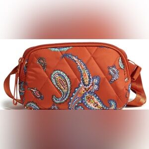 Vera Bradley Belt Bag Manor Paisley Print